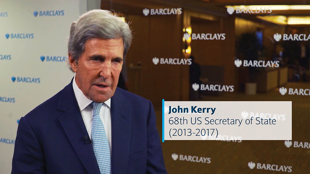 John Kerry on the importance of multilateralism and climate change action