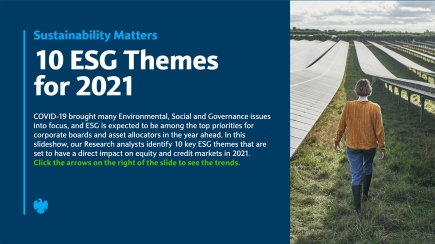 10 ESG Themes for 2021