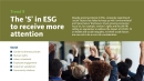 The 'S' in ESG to receive more attention