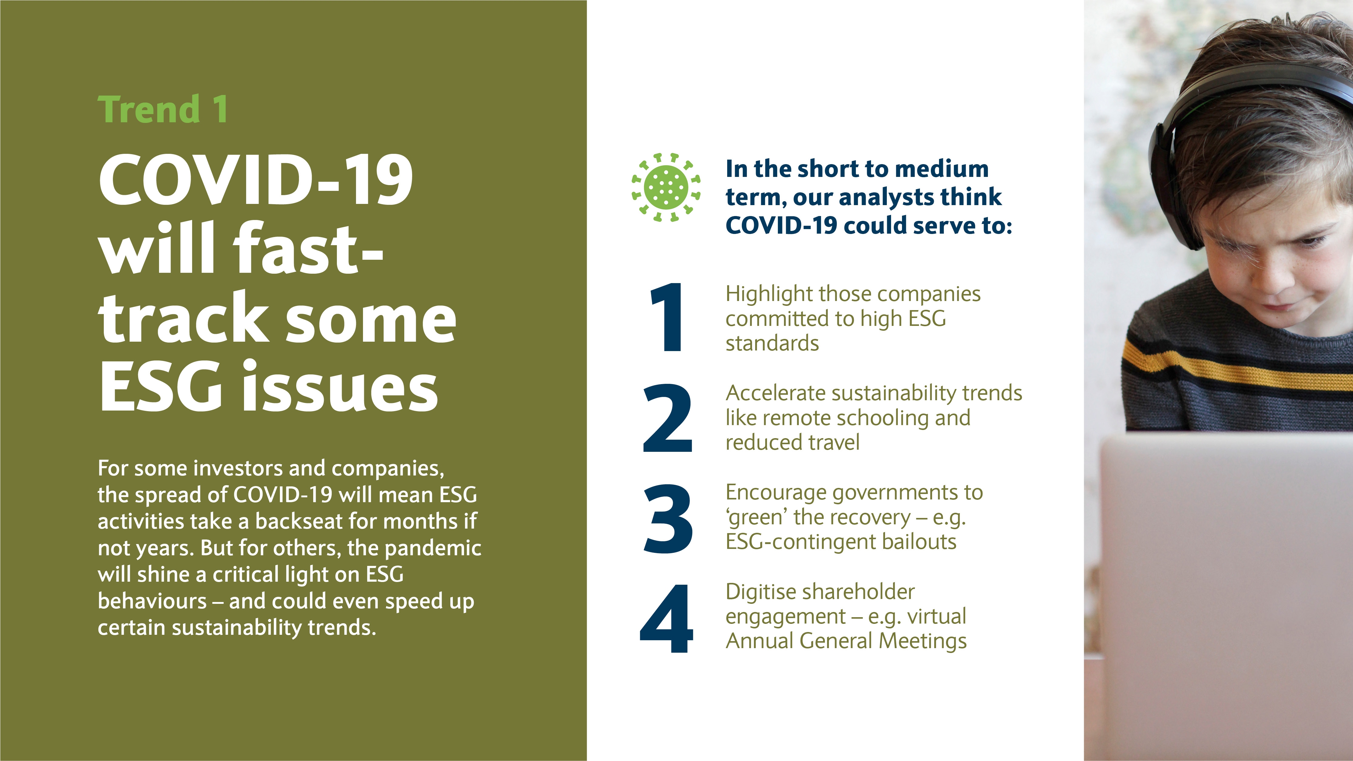 COVID-19 will accelerate some ESG issues